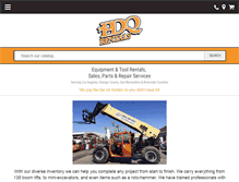 Tablet Screenshot of pdqrentals.com